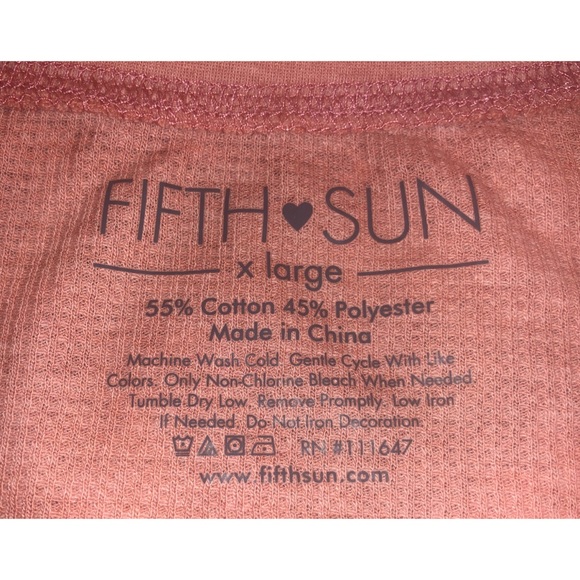 Women’s Crop Long Sleeve “West Coast” Thermal Top - Picture 2 of 3